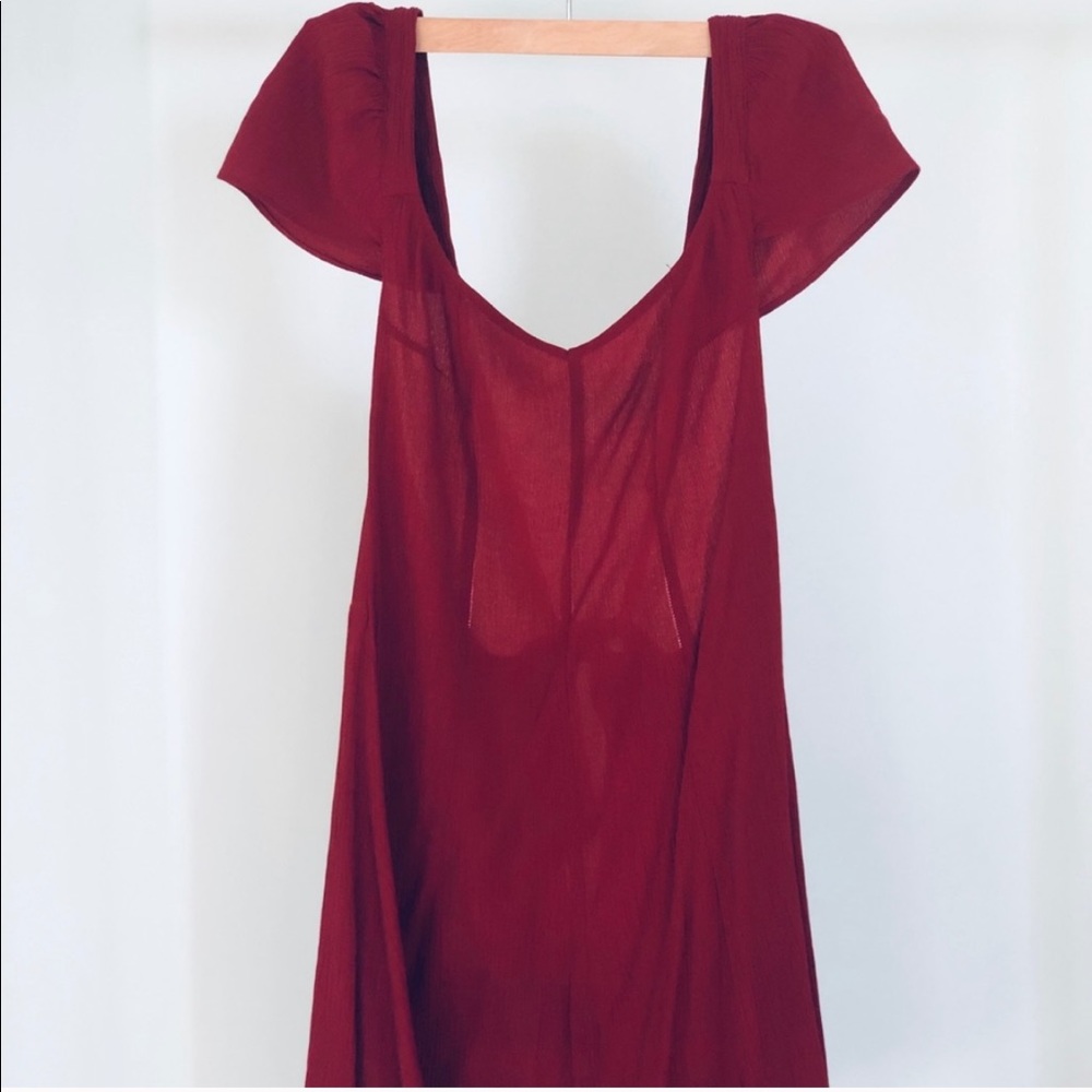 Red Reformation Dress